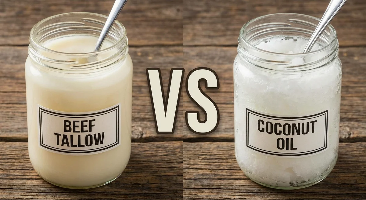 Beef Tallow vs Coconut Oil: Which Is Better for Cooking