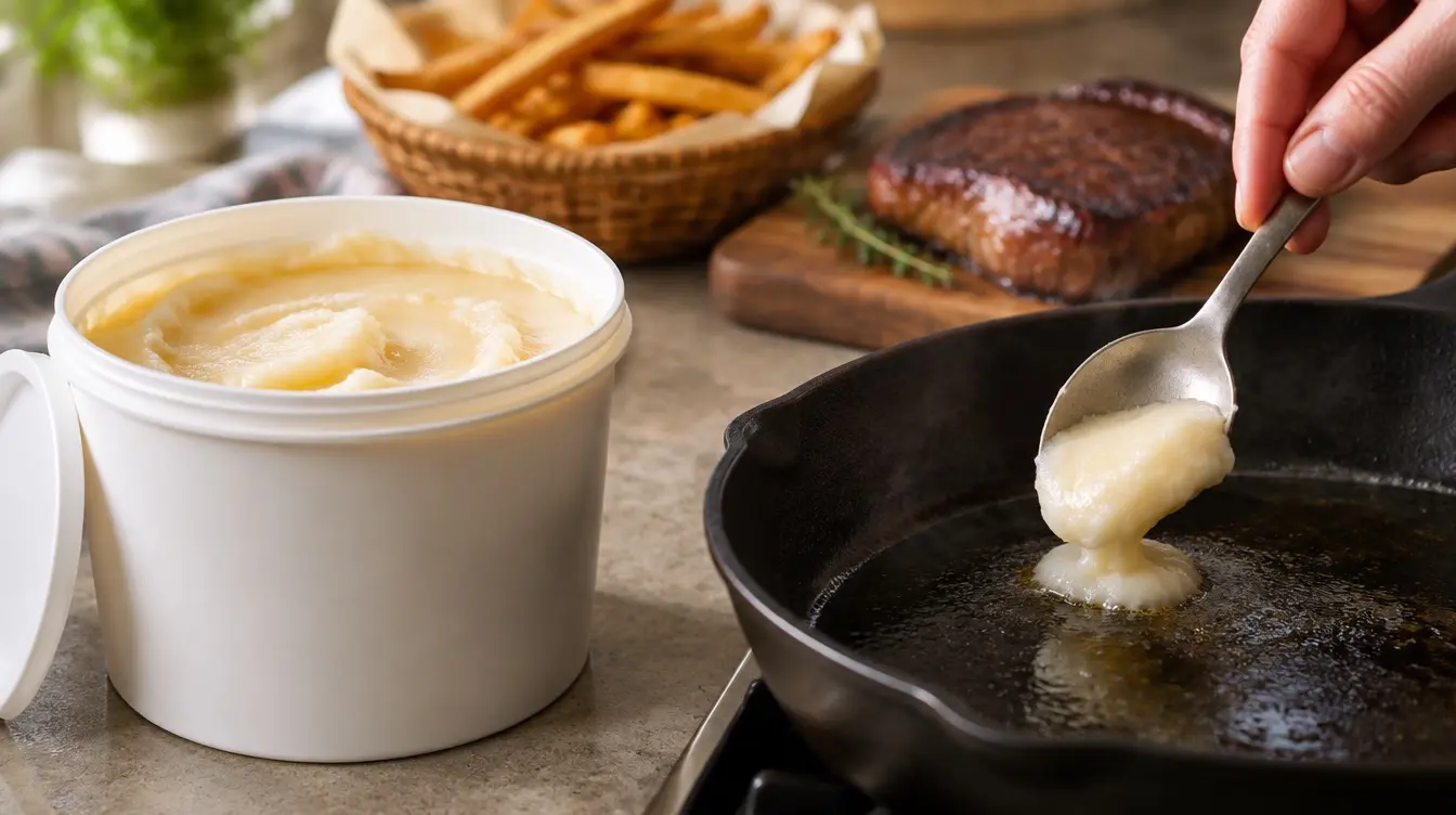 Grass-Fed Beef Tallow 4 lbs Review: A Bulk Tub for Frying, Searing and Baking
