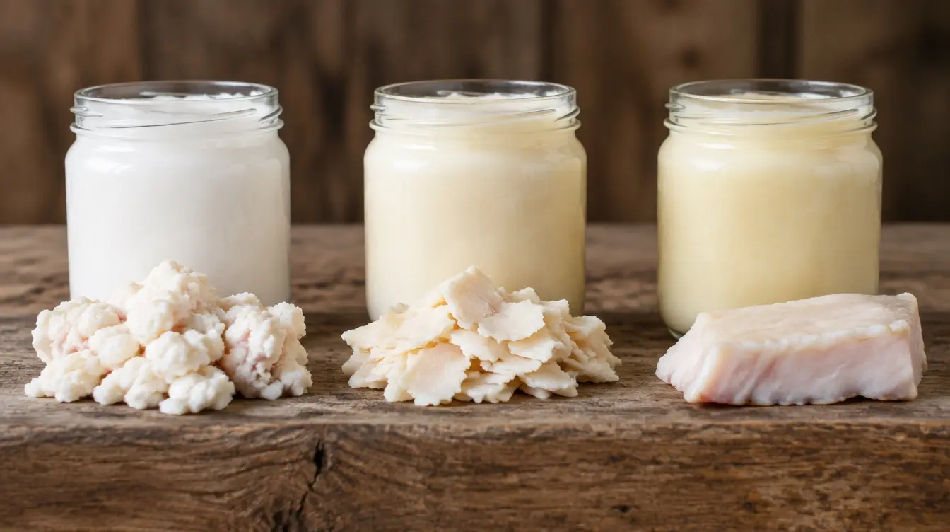 Types of Beef Tallow: Leaf Fat vs Kidney Fat vs Back Fat